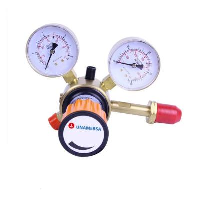 China General Copper Pressure Relief Valve Reducing Regulator Control Valves With Gauge for sale