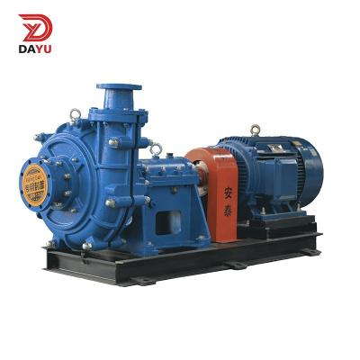 China Horizontal Utilities 72m Slurry Water Centrifugal Slurry Pump Head 32mm Industrial Outlet for sale