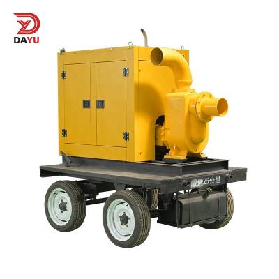 China 20% Marine Flood Control Water Pump Truck 10% Discount Flood Water Suction Multifunctional Mobile Gasoline Price for sale