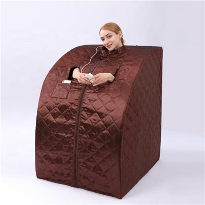 China Computer Control Panel Malaysia Beauty Equipment ETL Portable Ozone Sauna Dry Far Infrared Barrel Sauna Bag For Dropshipping for sale