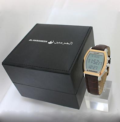 China Wholesale islamic azan muslim watch automatic date fancy prayer for sale