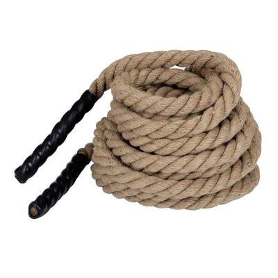 China Durable Power Training Jute Battle Rope for sale