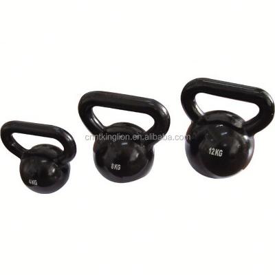 China Universal Black Cast Painted Kettlebell for sale