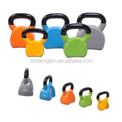 China Universal Colored Vinyl Coated Kettlebell for sale