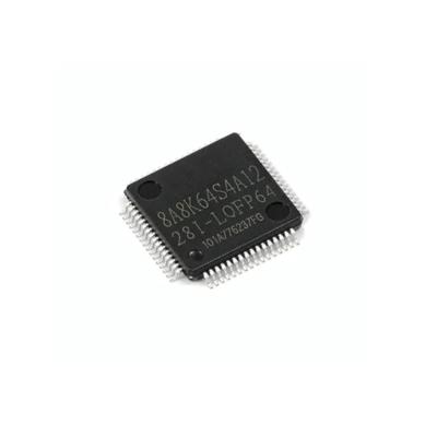 China NEW AND ORIGINAL MICROCONTROLLER STC8A8K64S4A12-28I-LQFP64 standard for sale