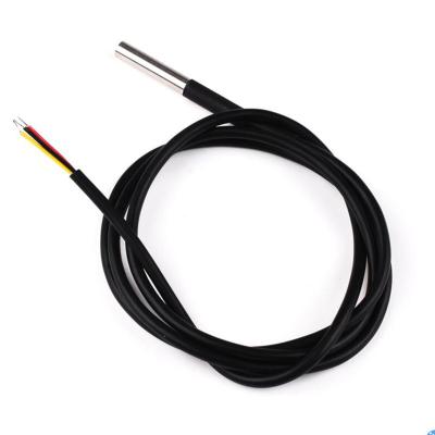 China DS1820 18B20 Temperature Sensor Stainless Steel Package DS18b20 Waterproof Probe Temperature Sensor For Arduino for sale