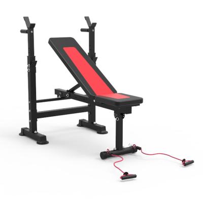 China Commercial Folding 20 in 1 Foldable Fitness Multi Flat Workout Gym Weightlifting Bench Adjustable Rack Set for Gym for sale