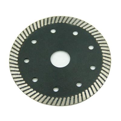 China Popular 4 1/2 Inch Marble Turbo Hot Press Shape Diamond Saw Blade For Marble Cutting for sale