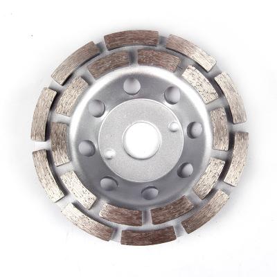 China Polishing 5 Inch Diamond Cup Grinding Wheel for Rolling Stone Granite Polishing Concrete Floor for sale