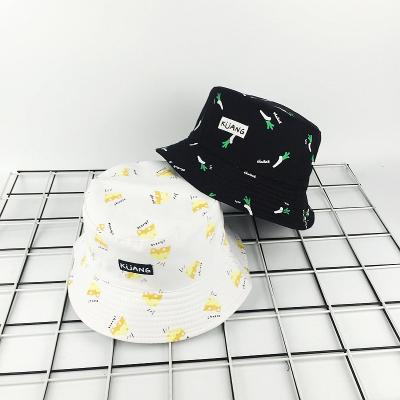 China Fashion Casual Couples\Comfortable\Durable Design Direct Selling New Printed Outdoor Fisherman Hats Sun Protection Women Fashion Bucket Hats for sale