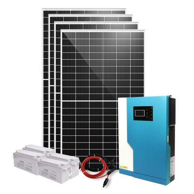 China 5KW Home Off Grid Hybrid Complete Solar Home Power System Fully Installed Price (Hot Sales in Lebanon Market) for sale