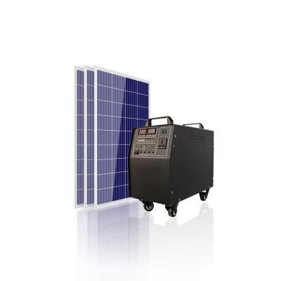 China 500/1000/1500W Smart Solar System Home Solar Ignition Energy Independent Solar Kit Africa for sale