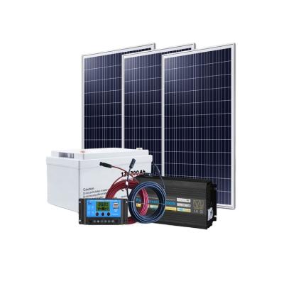 China 6KW Home Off Grid Solar Panel System for sale