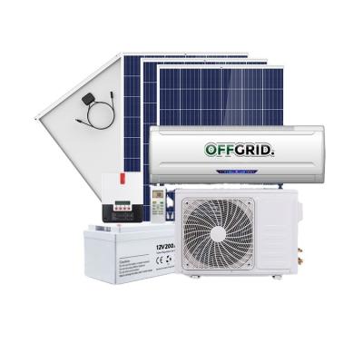 China Hotel 24000BTU Solar Powered Air Conditioner Off Grid Air Conditioner DC Solar Air Conditioner for sale