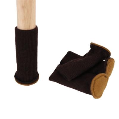 China Newest Sale Modern Furniture Pads Socks Chair Legs Floor Protectors Felt Chair Jars Table Leg for sale