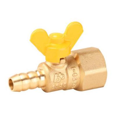 China General Good Quality Valve Manufacturing PEX* Thread Connection Brass Gas Ball Valve for sale