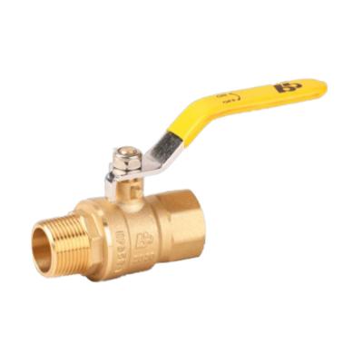 China General Valve Fabrication Female / Gas Male Forged Brass Ball Valve for sale