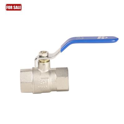 China General 1/2-3/4 PN16 / PN 25 Inch Forged Brass Brass Water Ball Valve Valve for sale