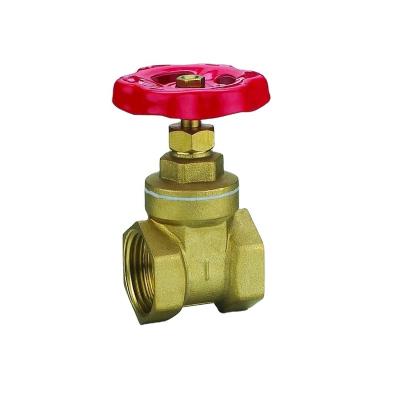 China General Plug Top High Quality Brass Gate Valve for sale