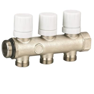 China EUROPEAN Hot Sale Guaranteed Quality Brass Air Floor Heating Manifold for sale