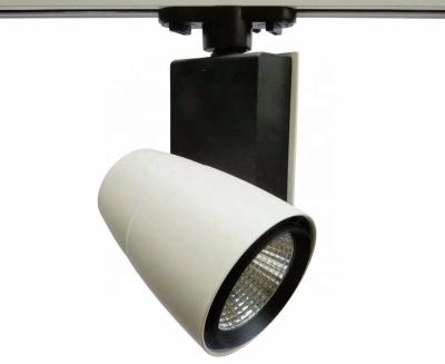 China 5 Years Warranty Free Flickering CRI90 Residential 15/24/30/40/60 Degree 10-50W COB LED Track Light for sale