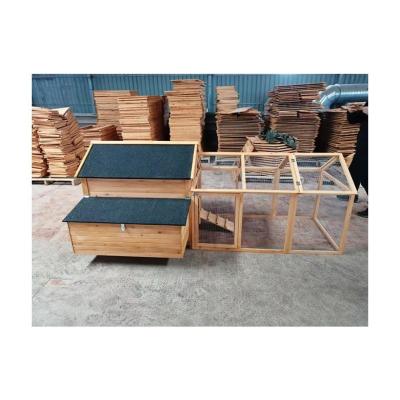 China Breathable Wooden Chicken Cage for sale