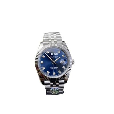 China Quality Full Classic Calendar 5a Watches Roman Blue Dial 904l Stainless Steel Luxury Automatic Mechanical Movement for sale