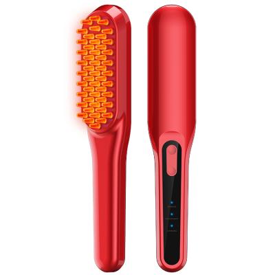 China Wholesale Mini Electric Hair Massage Brush Home Comb Promote Blood Circulation Comb Hair Massage for sale