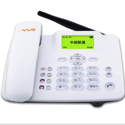 China 3G WCDMA 2100/900MHZ fixed cordless desk phone analog cordless phone with 1 sim slot WK6688 for sale