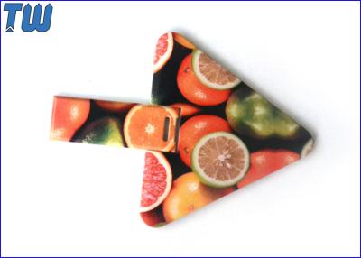 China Small Regular Triangle 32GB USB Stick Full Color Digital Printing for sale