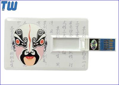 China Classic Credit Card USB Thumb Drive USB 3.0 Interface High Data Transfer Speed for sale