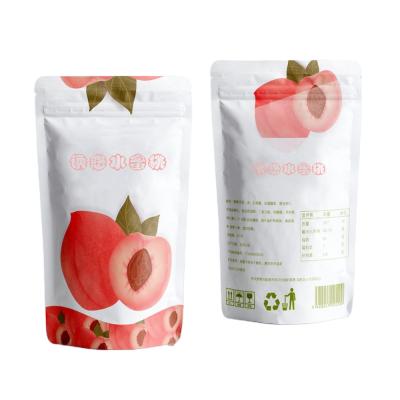 China Custom Edible Baggies Moisture Proof Grass Seeds Baggies Stand Up Pouch Food Packaging Aluminum Foil Mylar Ziplock Bags for sale