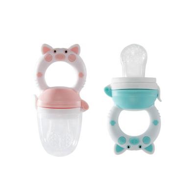 China BPA Free Amazon Hotsale 1 or 3 Sizes Baby Pouch Bag Food Grade Baby Feeder Bottle Food Feeder Fruit Feeder Pacifier Set Different for sale