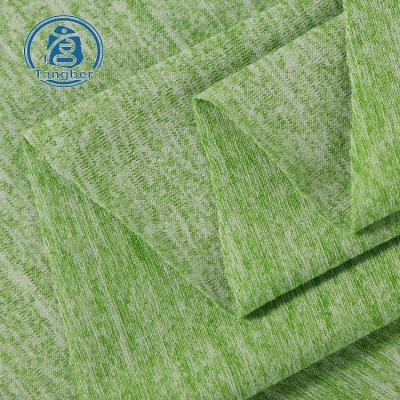 China China factory anti static shirt tank top 95 polyester 5 spandex, spandex polyester tank top fabric for sale