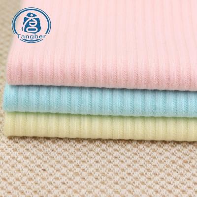 China Cheap price china factory cotton spandex knitting jersey tear-resistant cotton fabric for cloth for sale