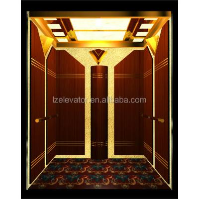 China Luxury Designed Hotel Elevator LINGZ Brand Elevator Cabin for sale