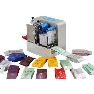 China Hotels New Vinica F550 Tea Bag Foil Printer Digital Tea Bag Printing Machine for sale