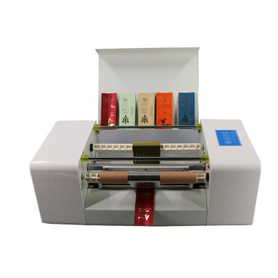 China 2021 newest hotels foil printer stamping machine for aluminum foil bag paper bag for sale