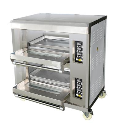 China 2021 Car Bakery Gas Platform Oven Bakery Equipment Pizza Cake Bread Baking Oven for sale