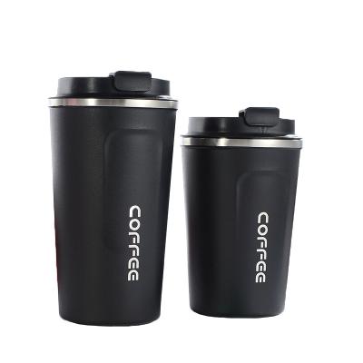 China Stainless Steel Tumbler Insulated Travel Thermal Disposable Coffee Mug with Lid 350ml Custom Leak Proof Reusable Coffee Thermos Mug for sale