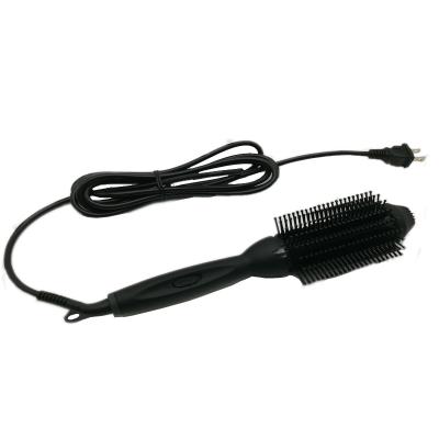 China New Style PTC Generator Electric Hair Straightening Curling Styling Hot Air Brush Heating Professional Ionic Hair Comb for sale