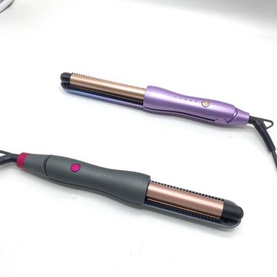 China Professional 1.77 Inch Mirror Rubber Professional Adjustable Temperature Feeling Nano Titanium Wide Hair Straightener Fast Heating Flat Iron Flats Fast Preheating for sale