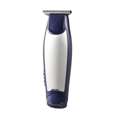 China Dual Ways Hairdresser Outdoor Fill Cordless Use Engrave Mini Rechargeable Electric Bald Hair Trimmer for sale