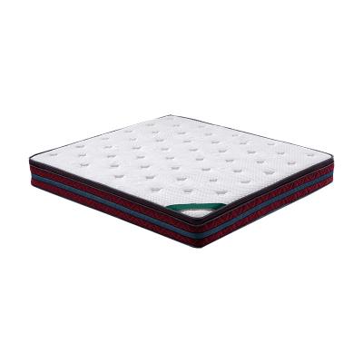 China SLEEPWELL Hotel Queen Size Bed Compressed Sponge Gel Memory Foam Mattress 5 Zone Pocket Top Box Springs In Box For Sale for sale