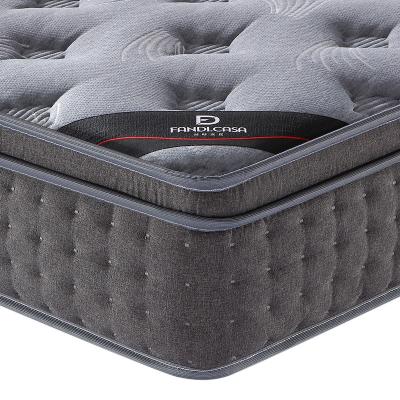 China SLEEPWELL 2020 Home King Size Bamboo Mattress Pocket Spring Foam Compressed Mattress for sale