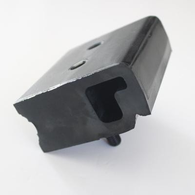 China Trailer Axle Steel Rubber Bushing Rear Axle Mounting Bush Engine Mounting for truck parts for sale