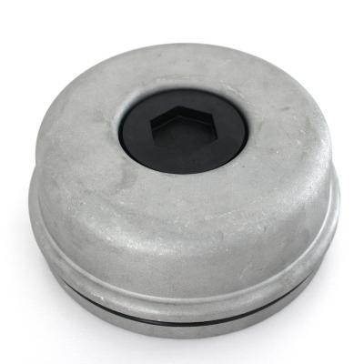 China Automotive parts hub dust cover / hub dust cap 1304001600 / 1304004601 for SAF trailer for sale