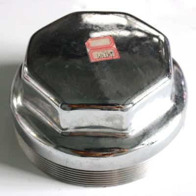 China Trailer Axle M155 16T Outside Thread Wheel Center Hub Caps For BPW Axle OEM 0321226010 for sale