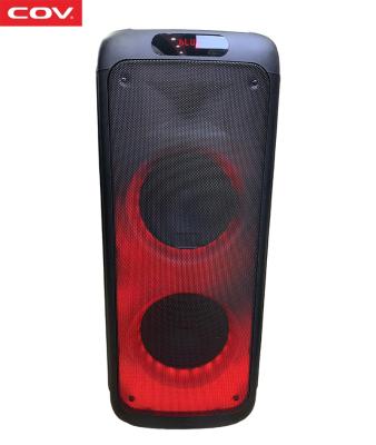 China Rechargeable Speaker Box Outdoor Activities Sound System DJ Sound Box With Firelight Speaker for sale