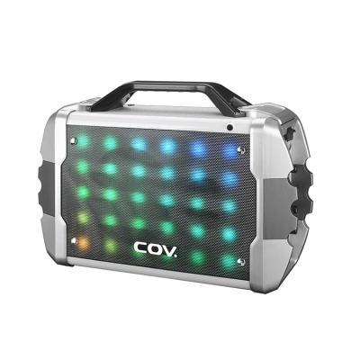 China Outdoor Portable Activities COV Speaker Led Disco Dual 5.25